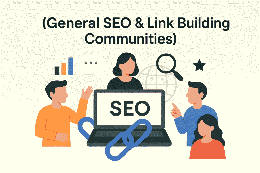 General SEO & Link Building Communities